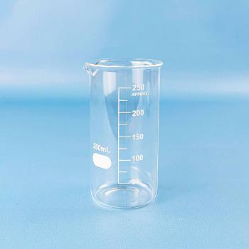 Стакан лабораторный высокий 5drops В-1-250, 250 мл, стекло Boro 3.3, градуированный Стакан лабораторный высокий 5drops В-1-250, 250 мл, стекло Boro 3.3, градуированный