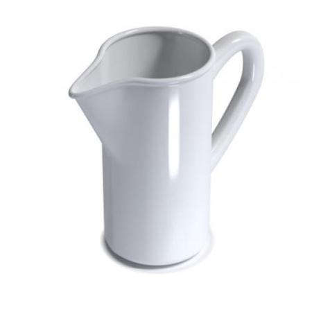 Кружка химическая, 1000 мл, 105/170 мм,с носиком, фарфор - В наличии