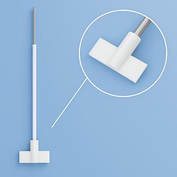 Мешальник для верхнеприводных мешалок 5drops, 2 лопасти, нержавеющая сталь с фторопластовым покрытием, 350 мм