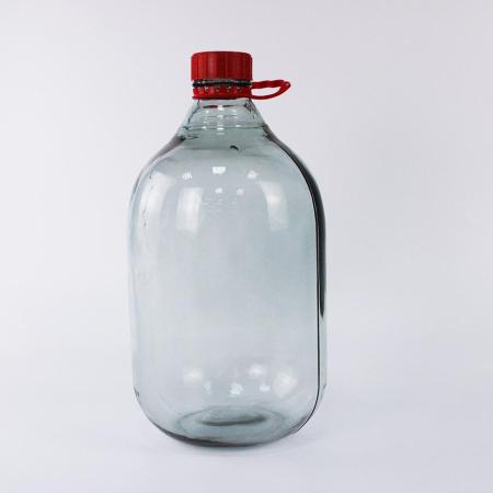 Стеклянная бутыль "СССР", 10 л, с ручкой