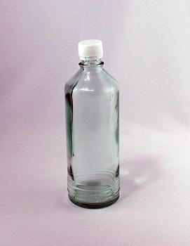 Бутыль БТ-4-500 светлое стекло 500 мл, с прокладкой и КПВ