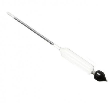 Ареометр спиртометр "White Alco" 70-100% в белом тубусе - В наличии