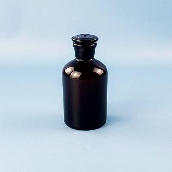 Склянка (штанглас) 5drops, 250 мл, темное стекло, с притёртой пробкой, узкое горло Склянка (штанглас) 5drops, 250 мл, темное стекло, с притёртой пробкой, узкое горло