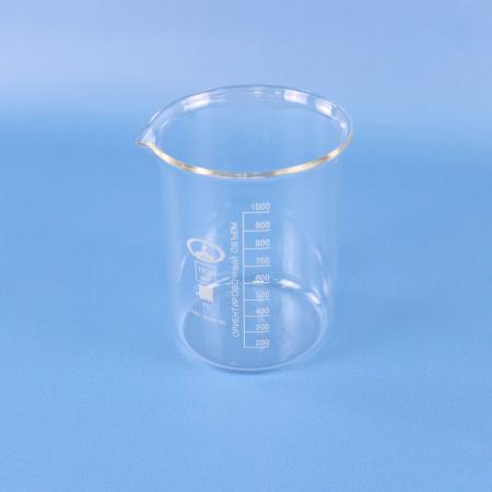 Стакан лабораторный низкий Н-1-1000, 1000 мл, градуированный