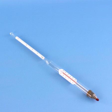 Ареометр для спирта АСПТ (60...100%), с термометром, (ГОСТ 18481-81) - В наличии