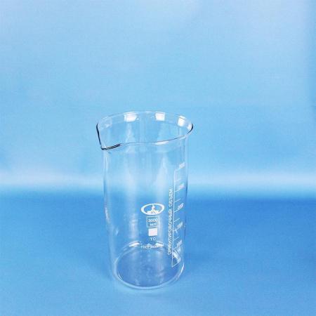 Стакан лабораторный высокий В-1-3000, 3000 мл, градуированный