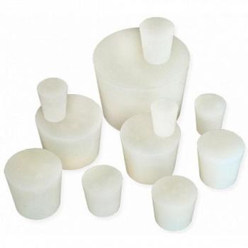 Пробка силиконовая по ГОСТу, № 10, 12,1/8,1 мм, 50 шт/упак