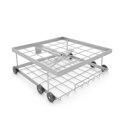 Тележка для лабораторных посудомоечных машин 226х529х569 мм, нижняя - Под заказ