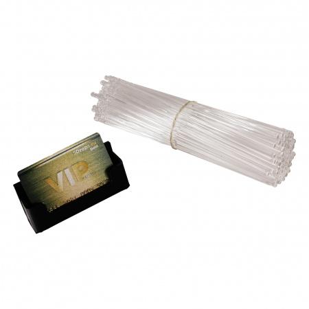 Палочка стеклянная, 220 мм, 100 шт/упак