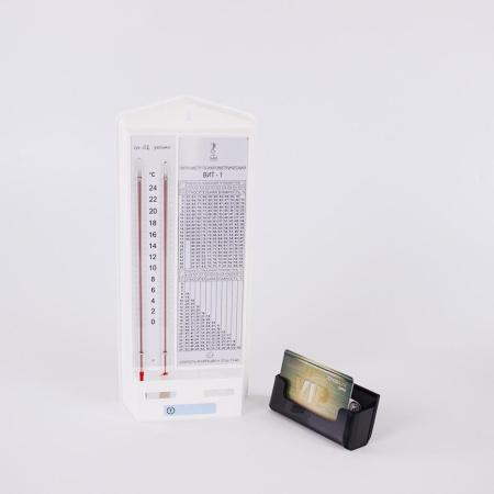 Гигрометр психрометрический ВИТ-1 (0 …+ 25) C "Стеклоприбор" с поверкой