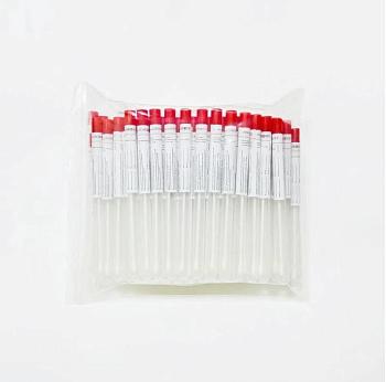 Тампон-зонд в пробирке 13х150 мм, пластик/вискоза, стерил., CH, 100 шт/упак Тампон-зонд в пробирке 13х150 мм, пластик/вискоза, стерил., CH, 100 шт/упак