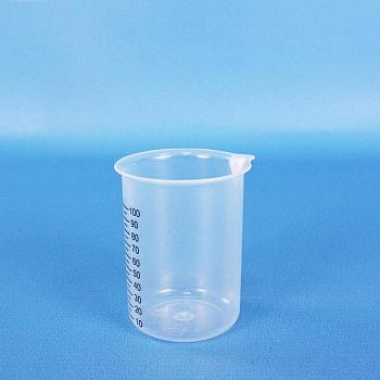 Стакан лабораторный, 100 мл, полипропилен, градуированный Стакан лабораторный, 100 мл, полипропилен, градуированный