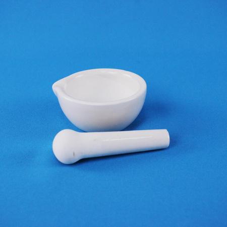 Ступка с пестиком, диаметр 80 мм, фарфор