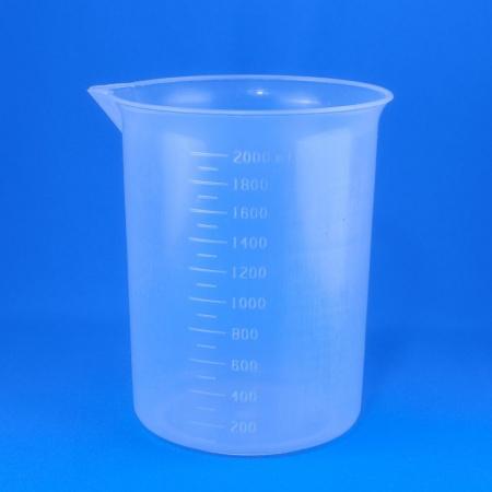 Стакан лабораторный, 2000 мл, полипропилен, градуированный - Под заказ