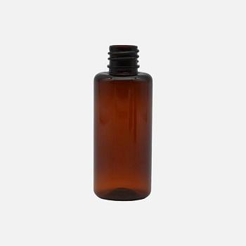 Флакон 50 мл, горло 18/410 мм, ПЭТ, темный, без крышки, 100 шт/упак