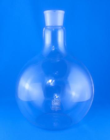 Колба плоскодонная П-1-5000, 5000 мл, шлиф 45/40 - В наличии