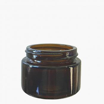 Банка для крема 50 мл темное стекло, без крышки 210 шт/упак Банка для крема 50 мл темное стекло, без крышки 210 шт/упак