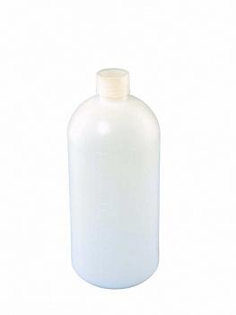 Бутылка, 2000 мл, ПЭ, с винтовой крышкой и прокладкой