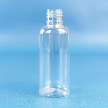Флакон 50 мл, горло 18/410 мм, ПЭТ, прозрачный, без крышки, 750 шт/упак