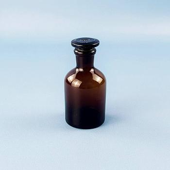 Склянка (штанглас) 5drops, 125 мл, темное стекло, с притёртой пробкой, узкое горло Склянка (штанглас) 5drops, 125 мл, темное стекло, с притёртой пробкой, узкое горло