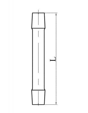 Элемент прямой ЭП2 с двумя кернами 14/23-14/23