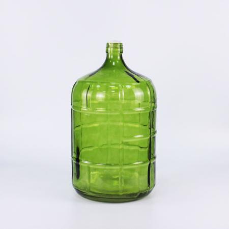 Бутыль Казак, зеленое стекло, 19 л