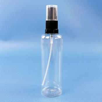 Флакон с распылителем, 100 мл, пластиковый, прозрачный, 300 шт/упак