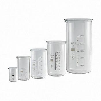 Стакан лабораторный высокий В-1-500, 500 мл, градуированный Стакан лабораторный высокий В-1-500, 500 мл, градуированный