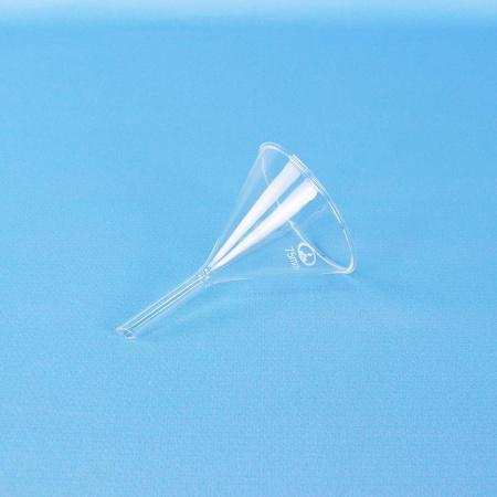 Воронка лабораторная, диаметр 75 мм, стекло, без шлифа - В наличии