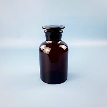 Склянка (штанглас) 5drops, 1000 мл, темное стекло, с притёртой пробкой, широкое горло Склянка (штанглас) 5drops, 1000 мл, темное стекло, с притёртой пробкой, широкое горло
