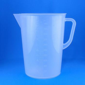 Мензурка (Стакан) с ручкой, 5000 мл, полипропилен Мензурка (Стакан) с ручкой, 5000 мл, полипропилен
