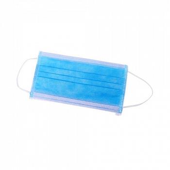 Маска медицинская 3-х слойная из нетканого материала на резинке, упаковка 50 шт Маска медицинская 3-х слойная из нетканого материала на резинке, упаковка 50 шт