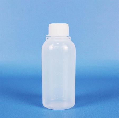 Бутылка, 125 мл, ПЭ, узкое горло, градуированная, Lamaplast Бутылка, 125 мл, ПЭ, узкое горло, градуированная, Lamaplast - В наличии