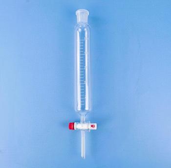 Воронка делительная цилиндрическая 5drops ВД-1-125, 125 мл, с фторопластовым краном