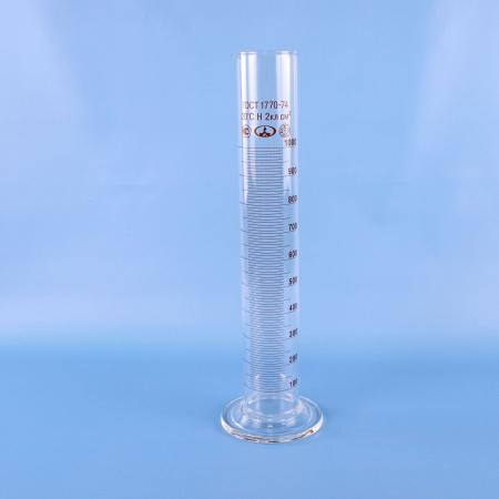 Цилиндр мерный 1-1000-2, 1000 мл, со стеклянным основанием