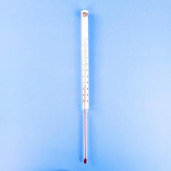 Термометр СП-2П (0…+100)°С - 220/100 ц.д.1., керосин, (ГОСТ 28498-90)
