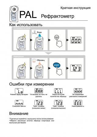 Рефрактометр цифровой для соусов и пюре 45.0...93.0%